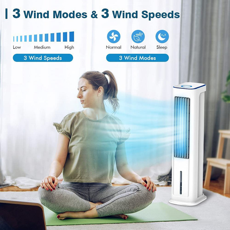 KONWIN Lifeplus Evaporative Air Cooler Tower Cooling Fan Portable Air